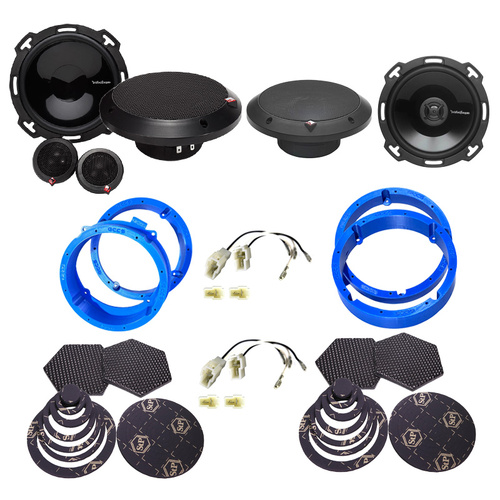 Rockford Fosgate Front & Rear Speaker Upgrade Pack To Suit LDV