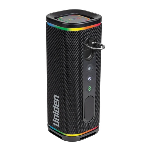 Uniden Looop San 50W Portable Bluetooth Speaker - IP67 Waterproof, Floats, Dynamic RGB