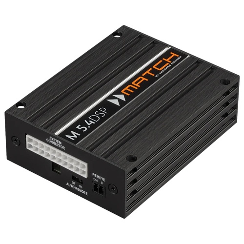 MATCH M 5.4DSP - 5 Channel PnP Micro Amplifier | 9ch DSP