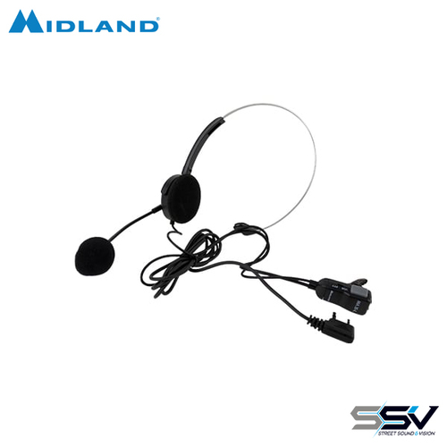 Midland Headset W Mic/Vox/Ptt