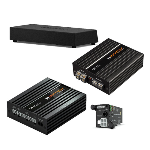Match - Helix Car Audio Amp Pack 
