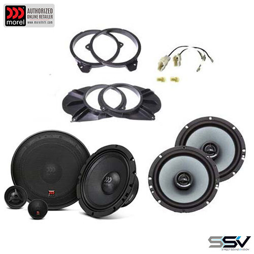 Morel Front & Rear Speakers with Spacers to suit VE Commodore 