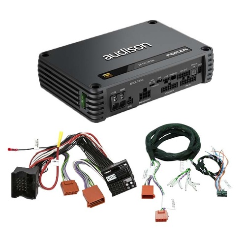 Audison MB-DSP-AF-05 Sound Pack To Suit Mercedes A-Class (W169, 2004–2011) – 4-Channel DSP Amplifier + OEM Speakers + Plug & Play Harness