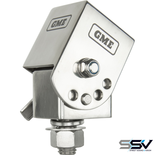 GME MB042 Fold-Down Antenna Mounting Bracket - Stainless Steel