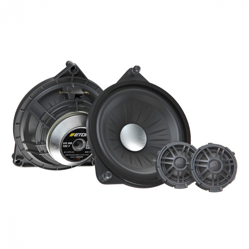 Eton 100 mm plug and play front system sound upgrade for various MB models MB100F
