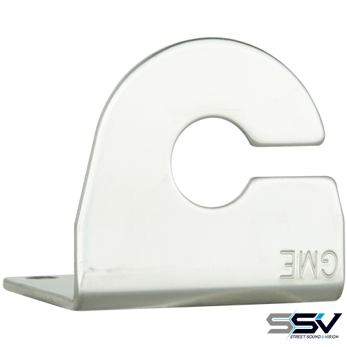 GME MB415SS 2.5mm "L" Bracket with Cable Slot - Stainless Steel