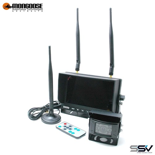 Mongoose MCK741W 2.4G Digital Wireless 7" monitor and wireless camera kit