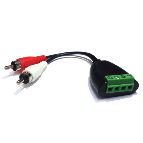 Morel MPS HL Speaker Level to RCA Adaptor For MPS Amplifiers