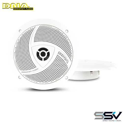 DNA MS650W 6.5in Slimline Marine Speaker White 1 Pr