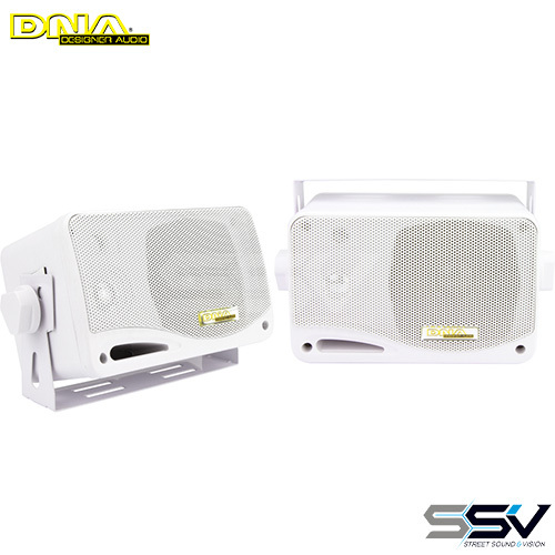 DNA MSB300W Marine Speaker Box White 1 Pair