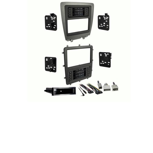 Metra MT99-5839CH Multi-DIN Radio Replacement Kit (Charcoal) To Suit Ford Mustang 2010-2014