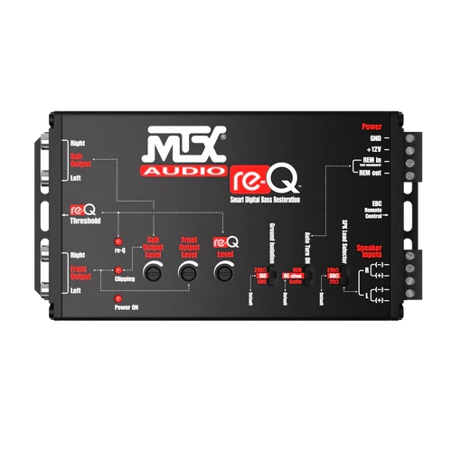  MTX ThunderLink Hi-Low Speaker Level to RCA Converter re-Q