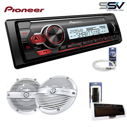 Pioneer MVHMS410BT Marine Speaker Pack
