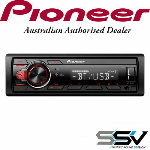 Pioneer MVH-S215BT Multimedia Tuner with Bluetooth, USB & Android Smartphone support.