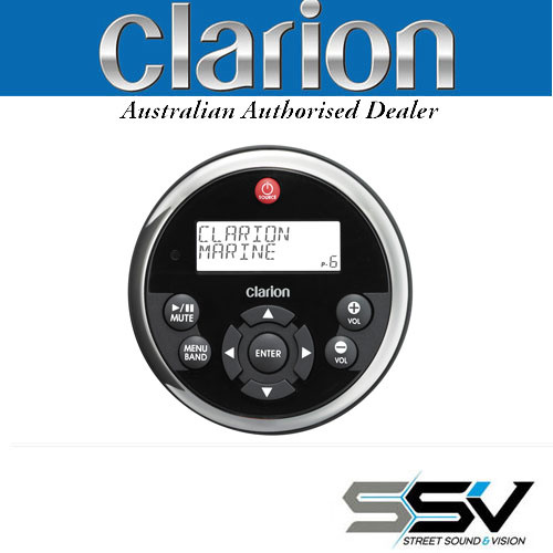 Clarion Marine Watertight Marine Remote Control with LCD - MW1