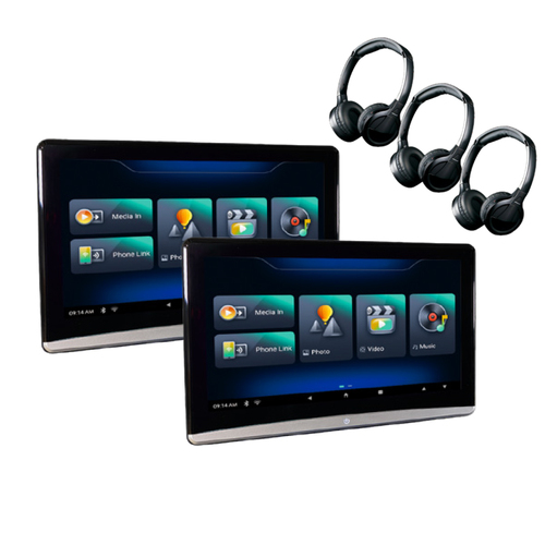 Nesa NHR-11TST 11” Headrest Multimedia Tablets | Pair