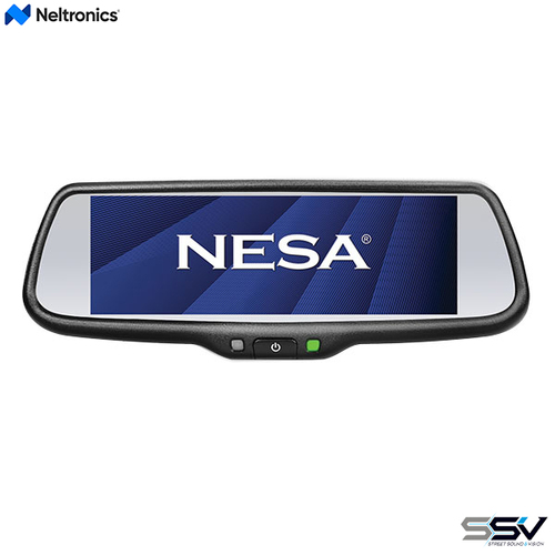 Neltronics NSR-73AHD Rear View Mirror with 7.3 HD Touchscreen Reverse Monitor 