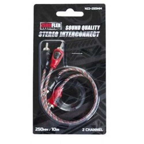 ZEROFLEX Stereo RCA 250MM Cable | NZ2-250MM