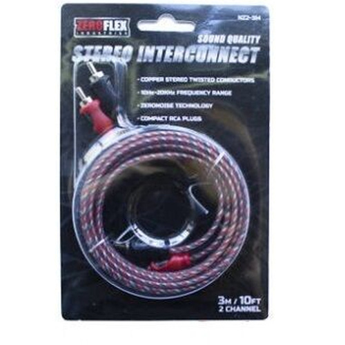 ZEROFLEX Stereo RCA 3Meter Cable | NZ2-3M