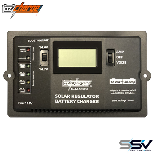 OzCharge OC-SR30 12V 30A Solar Controller
