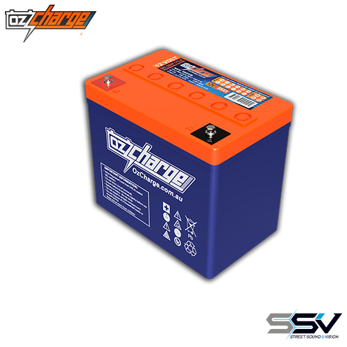 OzCharge OCB-55-12-GEL 12V 55Ah GEL Deep-Cycle Battery