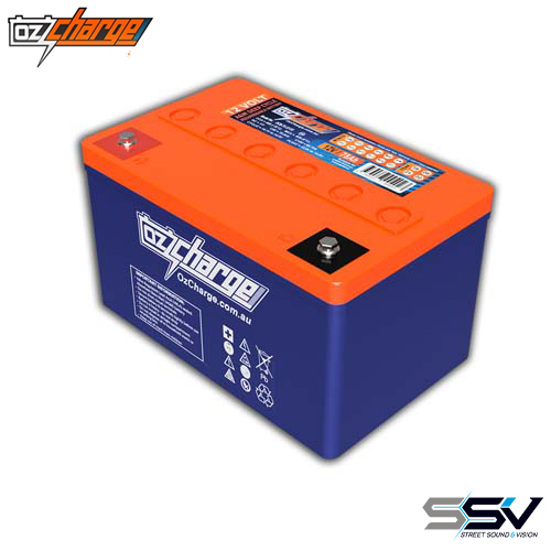 OZ Charge OCB-75-12-V0 12V 75Ah AGM Deep-Cycle Battery