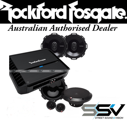 Rockford Fosgate Amplifier & Speaker Package