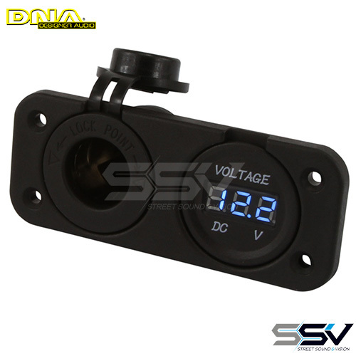 DNA PA202 Heavy Duty Twin Access Sckt & Volt Meter