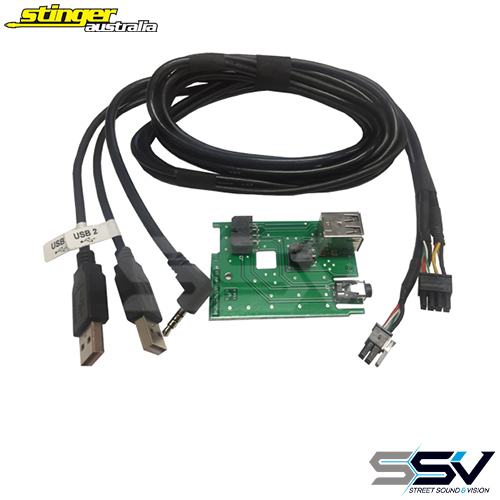 Autoleads Subaru Dual USB/AUX Retention Adaptor