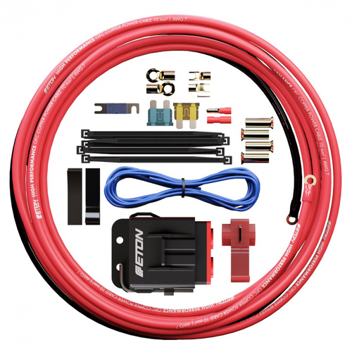 Eton 10 qmm High Performance Stromanschluss-Kabelkit PCC10