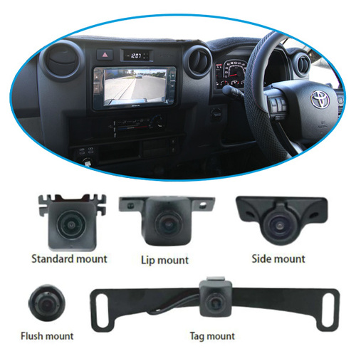 Installed Price | Factory Head Unit Universal Configurable Camera Kit To Suit 2023+ Toyota Land Cruiser 70 Series