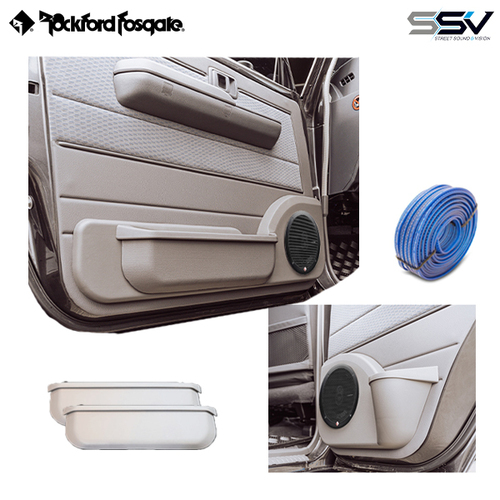 Door Pods Audio Pack To Suit 70 Series Dual Cab Land Cruiser With 6.75" 3-Way Full-Range Speakers