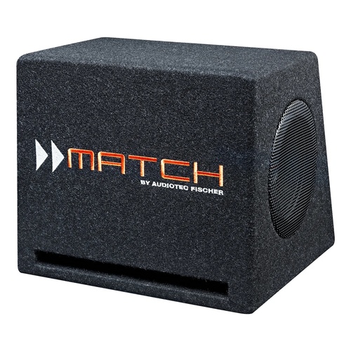MATCH PP 7E-D - 2x6.5" 200W RMS Vented Subwoofer Box | 4x2Ω
