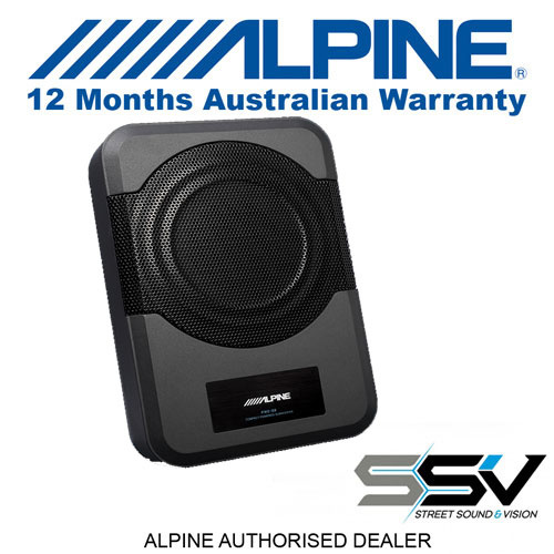 Alpine PWE-S8 Compact Powered 8" Subwoofer System
