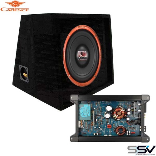 Cadence Car Audio Sub & Amp Pack Q3001D | UD12 | SB12SP