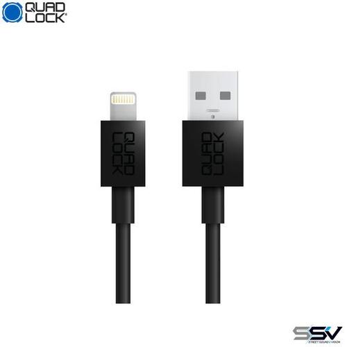 Quad Lock USB-A to Lightning Cable 20cm QLA-USB-20L