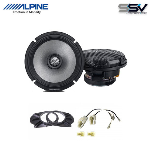 Alpine R2-S65 Next-Generation 6-1/2″ to suit Holden commodore VE - Front
