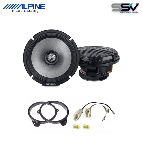 Alpine R2-S65 Next-Generation 6-1/2″ to suit Holden commodore VE - Rear