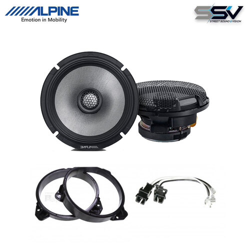 Alpine R2-S65 next-generation 6-1/2″ to suit Holden Commodore VF - Rear