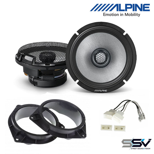 Elevate your audio experience with this Rear Alpine Speaker package.