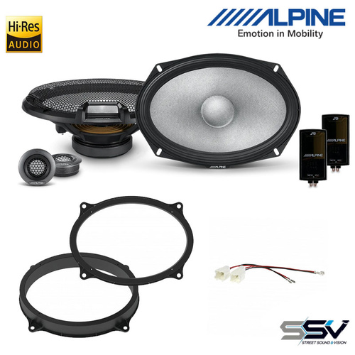 Unleash Powerful Sound with the Ultimate Alpine Speaker Upgrade Pack!