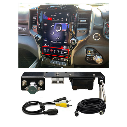 Camera Integration Kit To Suit RAM UAX uConnect 4C 12" Screen