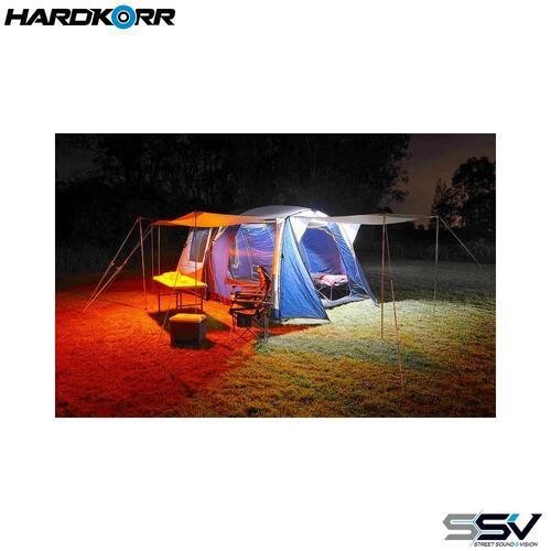 Hardkorr Lighting RBWTOR100CIGD 100cm Orange White Camping Pole LED Light Kit with Diffuser
