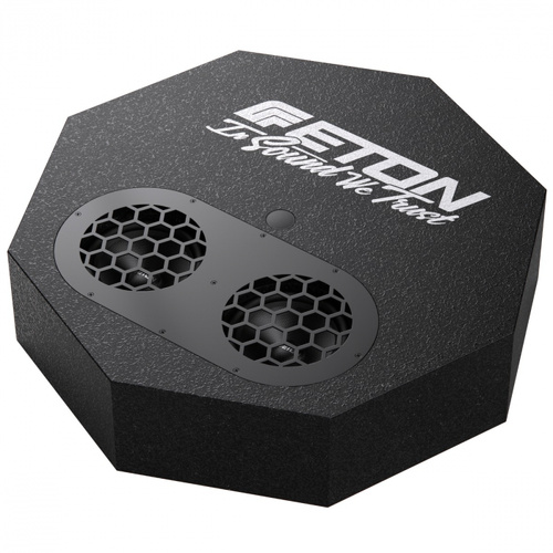 Eton Dual 130mm 5" Low Profile Active Subwoofer For Spare Wheel Well RES5FLAT