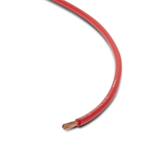 Rockford Fosgate RFW8R 250 Foot Spool 8 AWG Frosted Red Wire