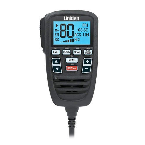 Uniden RM-X86 Remote LCD Speaker Microphone for X86