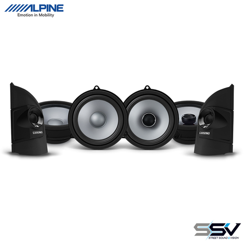 Alpine RN16-S65 Front & Rear Direct Fit Speaker System To Suit Ford Ranger 2016+