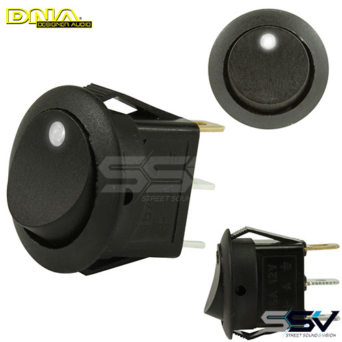 DNA RS16W Rocker Switch On/Off - White