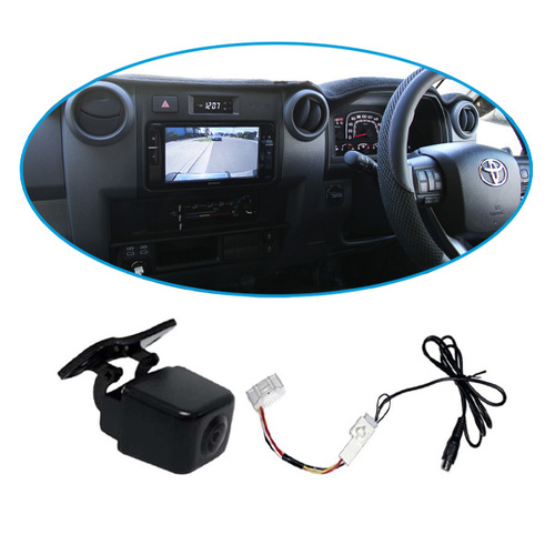 Installed Price | Factory Head Unit Reverse Camera Kit To Suit 2023+ Toyota Land Cruiser 70 Series | Pioneer