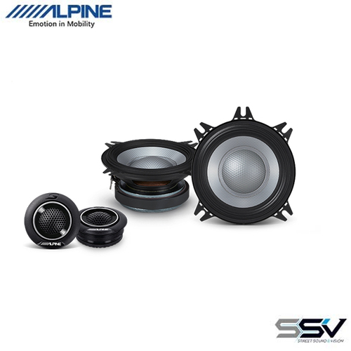 Alpine S2-S40C Component 2-Way 4" Inch Speakers